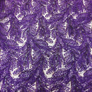 Cozy Pop Thread Floral Sequins Fabric
