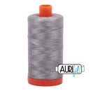 2620 Stainless Steel Aurifil Cotton 50wt Large Spool
