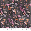 Vivian Leaves Charcoal Multi
