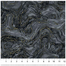 Midas Touch Wave Texture Black