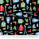 Winter Sports Ski Equipment Black Multi