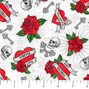 Hearts White Multi-Till Death Do Us Part