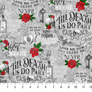 Words Lt Gray-Till Death Do Us Part- Multi