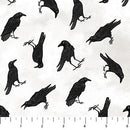 Tossed Crows White Multi Spellbound