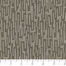 Modern Vibe Broken Rectangle Taupe 44"/45" Cotton Fabric Per Yard
