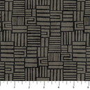 Modern Vibe Broken Square Black Taupe 44"/45" Cotton Fabric Per Yard