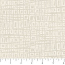 Modern Vibe Fractured Glass Cream 44"/45" Cotton Fabric Per Yard