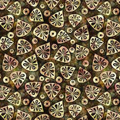 Flamenco - Geo Leaf - Brown