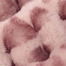 Luxe Cuddle Milan Clouded Leo Rosewater 58" - 60" Fabric per yard