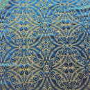 Lili Damask Burnout Stretch Velvet Fabric