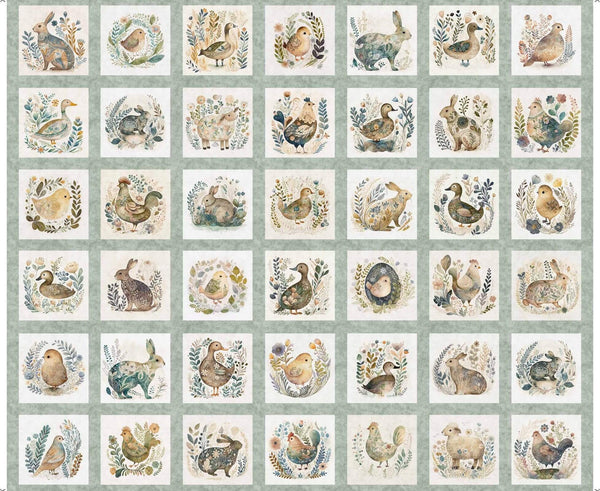 Cotton Tails - Small Animal Patch Panel