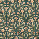 Cotton Tails - Set Floral - Teal