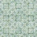 Cotton Tails - Geo Medallion - Sage Green