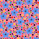 Flowerful - Floral & Dots - Pink