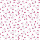 My Watercolor Garden - Scroll and Flower - Pink