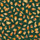 Queen Bee - Honey Bottles - Forest Green