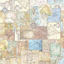 Globetrotter Maps 108" Wideback