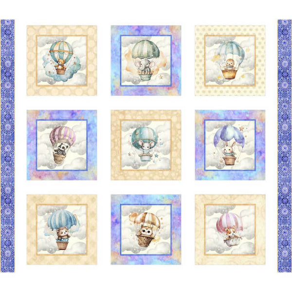 Oh The Places - Baby Animals Block Panel