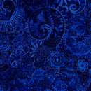Ultramarine Mystique Blender Wideback Cotton Fabric Per Yard