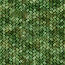 Dk Green Basketweave Texture Lil Farmers Cotton 44"/45" Fabric Per Yard