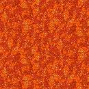 Forest Light - Leaf Texture - Orange 44"/45" Fabric Per Yard