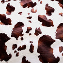 Cow Print Velboa Faux Fur