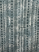 Shell Rummel Large Pebble Silver Blue