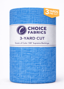 3-Yard Pack - Grain of Color 108" Supreme Backings - Sky Blue