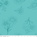 Spring's in Town - Peacock - 108" 3-Yard Package
