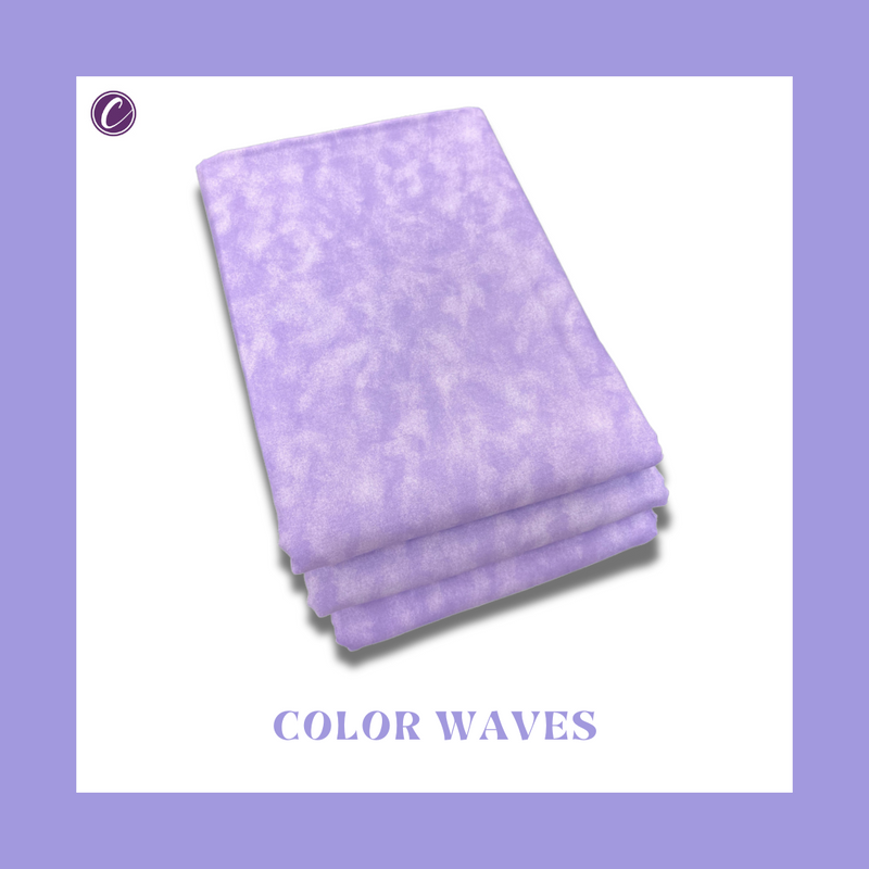 Color Waves 108" Supreme Backings - Lavender