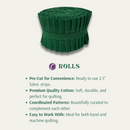 Supreme Solids - 2.5" Roll - Fern Green (20 cuts)
