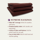 Grain of Color 108" Supreme Backings - Chocolate