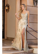 Big Glitter Damask Design On A Mesh Lace 58" Wide