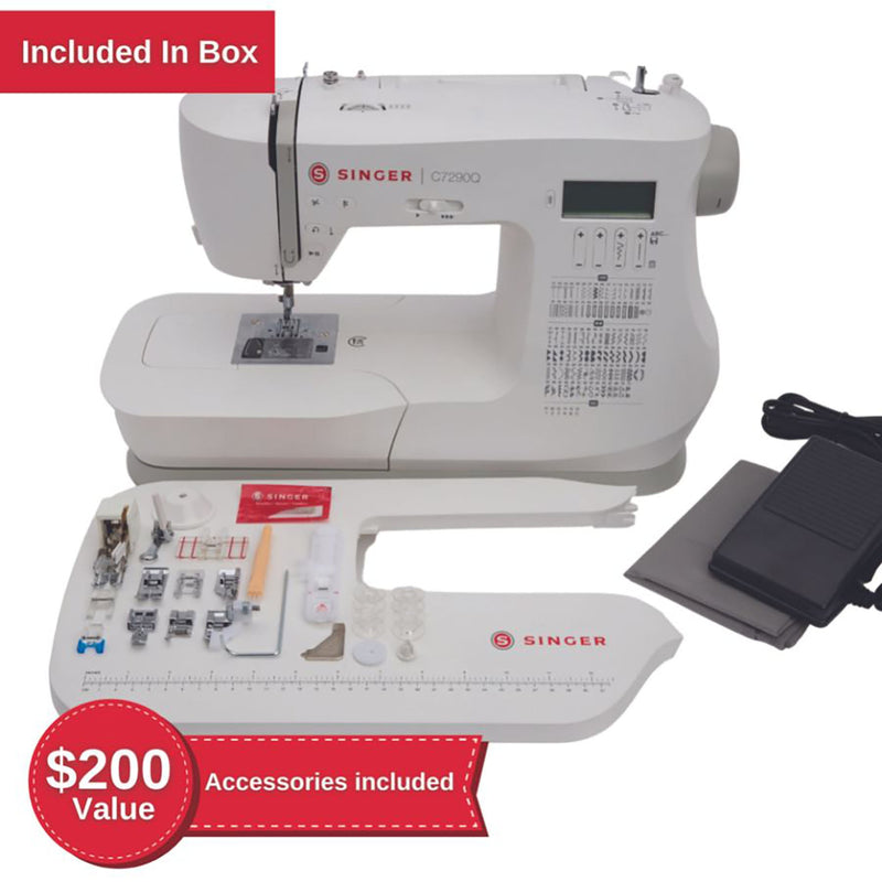 SINGER® C7290Q Sewing & Quilting Machine with Extension Table