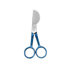 4.5" Left Handed Duckbill Applique Scissors