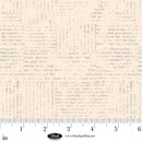 Parchment Newspaper Print Sugar Dreams Cotton 44/45" Fabric Per Yard