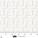 White Lines Sugar Dreams Cotton 44"/45" Fabric Per Yard