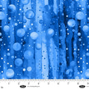 Bubble Pops 108" Blue Cotton Wideback Fabric per yard