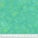 Green Aqua Noteworthy Splatter 44"/45 Fabric Per Yard