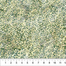 Green And Yellow Weave Changes In Seasons Cotton Batik 44"/45" Fabric Per Yard