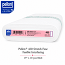 Pellon® 460 Stretch Fuse™ Fusible Interfacing – 19" x 10 Yard Bolt – White