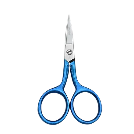 4" Large Ring Left Handed Fine Point Straight Scissors