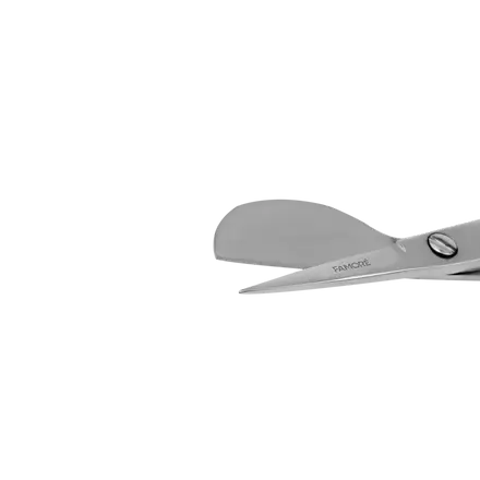 4" Mini Duckbill Applique Scissors Silver Shimmer