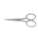4" Straight Fine Point, Large Ring Scissors