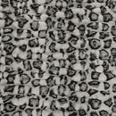 Luxe Cuddle Milan Clouded Leo Silver 58" - 60" Fabric per yard