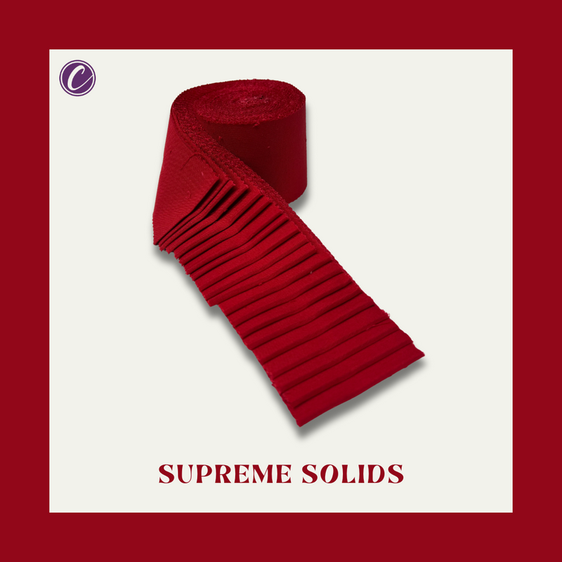 Supreme Solids - 2.5" Roll - Scarlet (20 cuts)