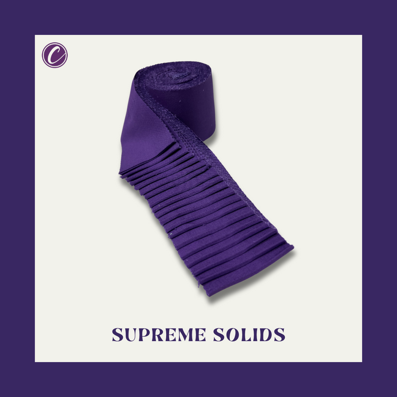 Supreme Solids - 2.5" Roll - Deep Lavender (20 cuts)