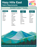 Hazy Hills East Pattern (CONFETTI)