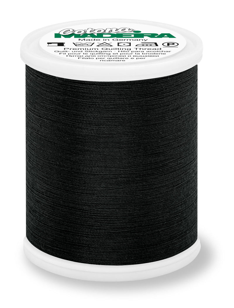 Cotona 50 - Premium Cotton Quilting & Sewing Thread, Dark Colors