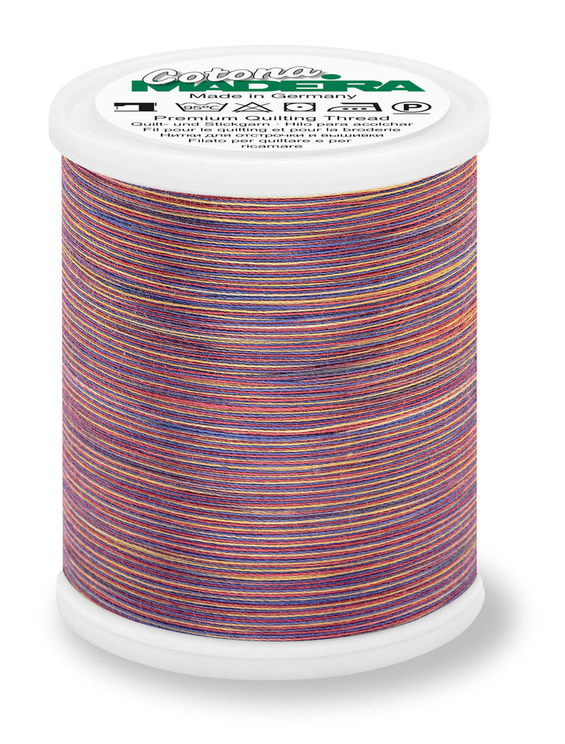 Cotona 50 - Premium Cotton Quilting & Sewing Thread, Multi-Color